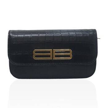 バッグ BALENCIAGA BB CROCO MINI BOATON BAG BALENCIAGA BB CROCO MINI BOATON BAG - メルカリ